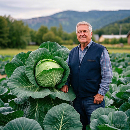 Giant Cabbage Seeds, First Place in Cabbage Contest🥬🥇