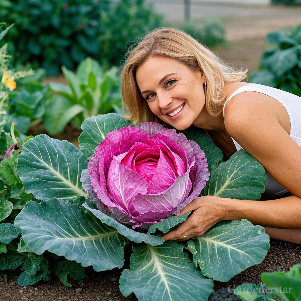 Giant Cabbage Seeds, First Place in Cabbage Contest🥬🥇