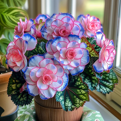 Begonia Rex 'Pink Neon'