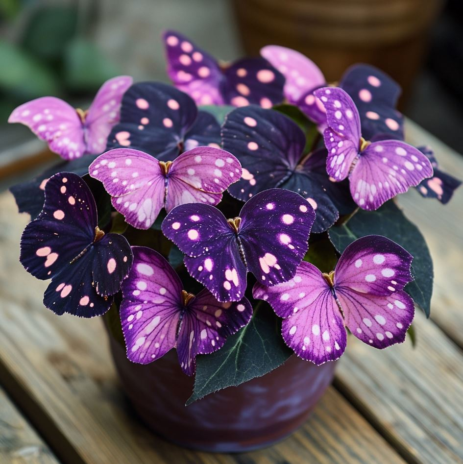 Begonia 'Moonlight Butterfly' 🦋