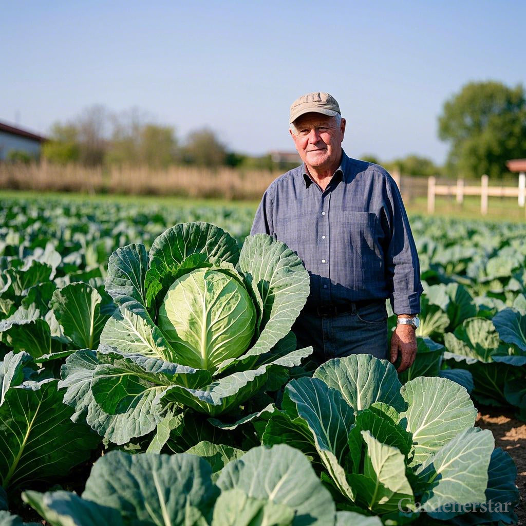 Giant Cabbage Seeds, First Place in Cabbage Contest🥬🥇