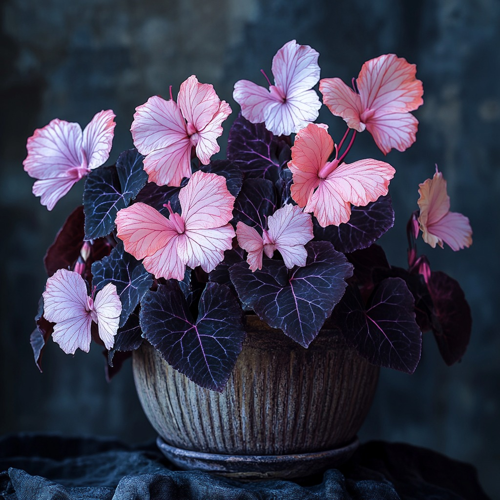 Powder Drunken Butterfly Begonia🦋