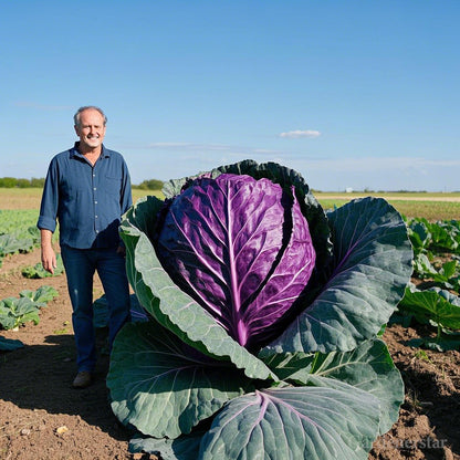 Giant Cabbage Seeds, First Place in Cabbage Contest🥬🥇