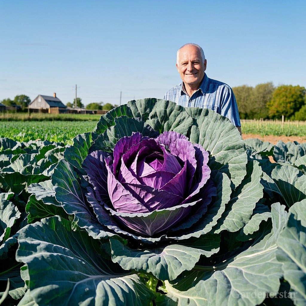 Giant Cabbage Seeds, First Place in Cabbage Contest🥬🥇