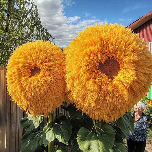 Giant Teddy Bear Sunflower Seeds