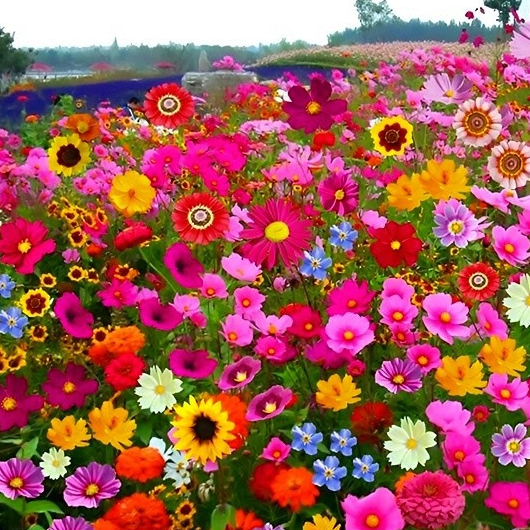 Country Garden Flower Mixed Seeds for Planting