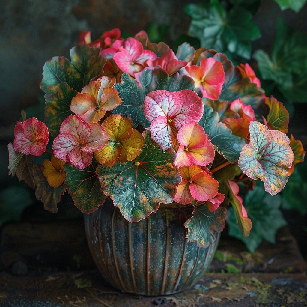 🌿Four-leaf Begonia🌸