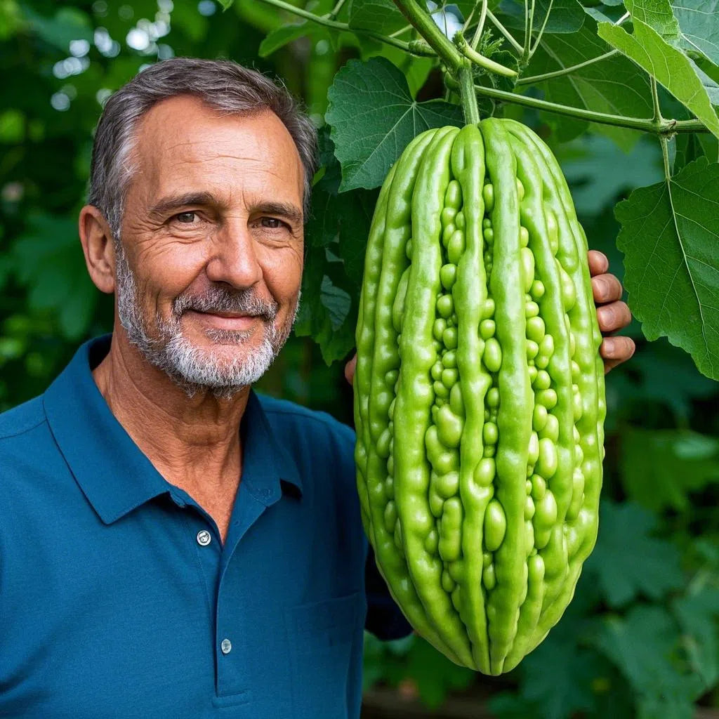 Giant Bitter Gourd Seeds 🌿✨