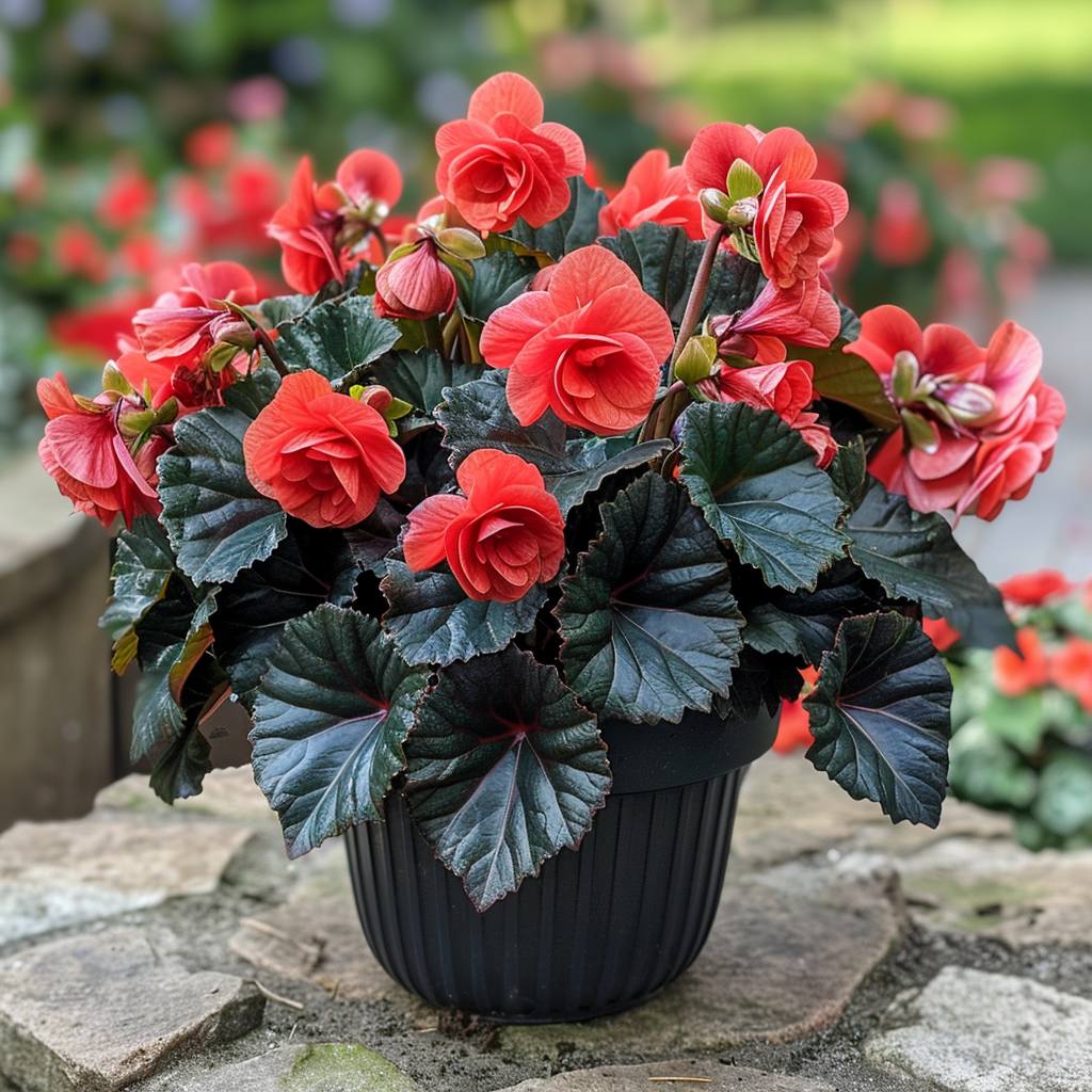 Mocca Cherry Begonia