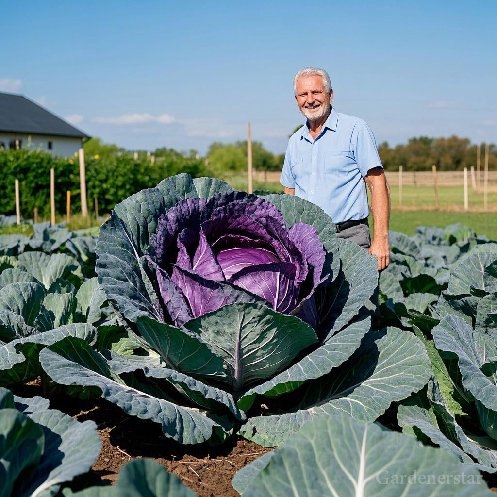 Giant Cabbage Seeds, First Place in Cabbage Contest🥬🥇