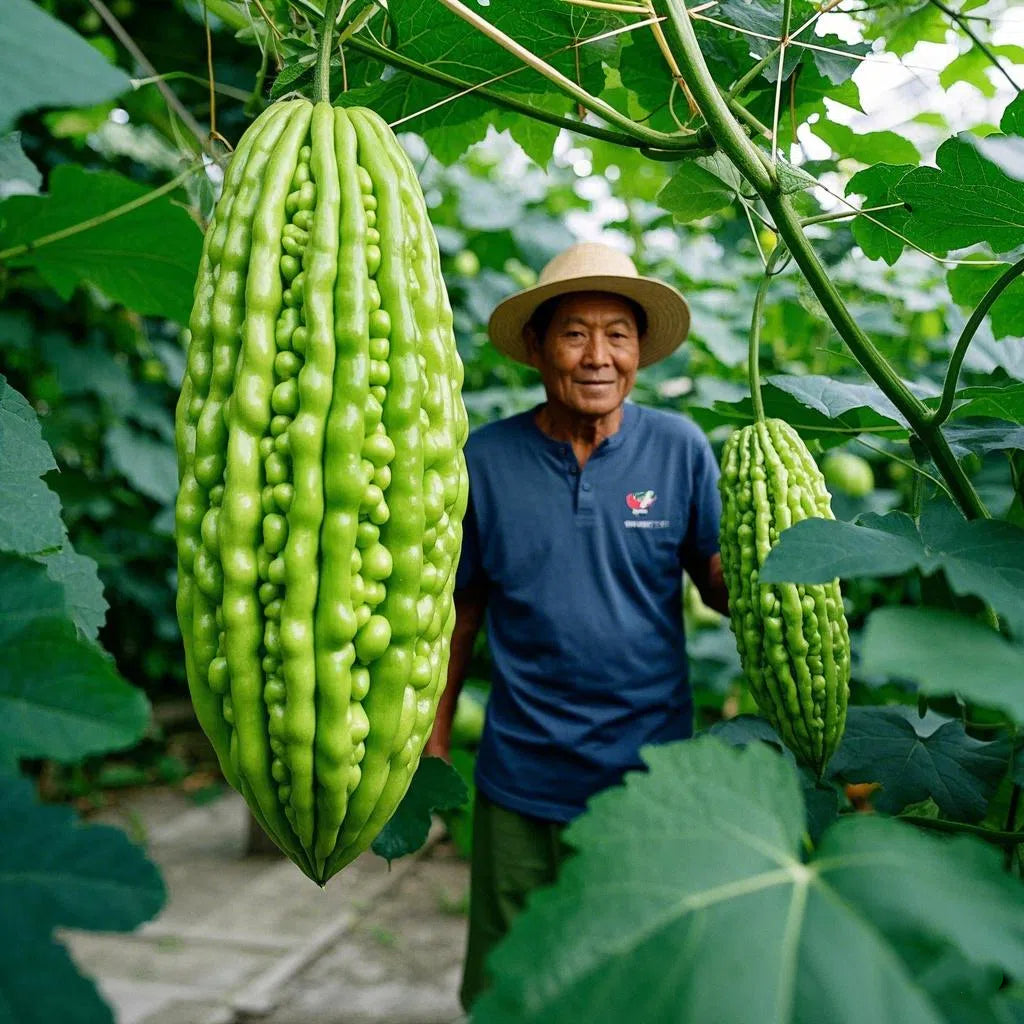 Giant Bitter Gourd Seeds 🌿✨