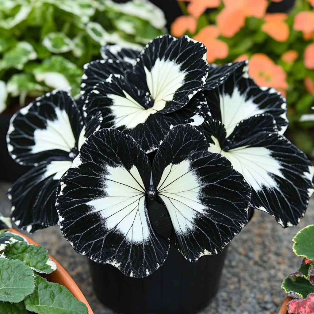 Black and White Butterfly Begonia🦋