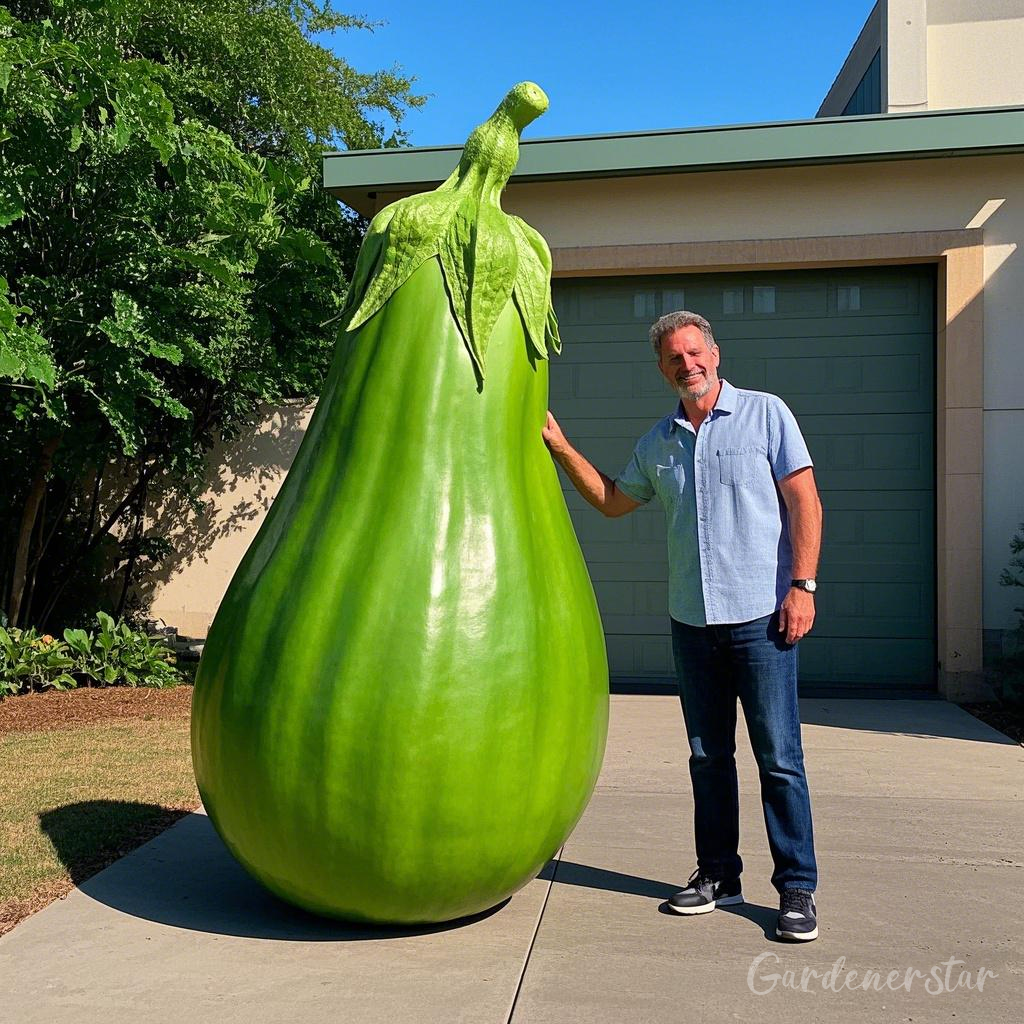 Giant Green Eggplant Seeds 🍆💚